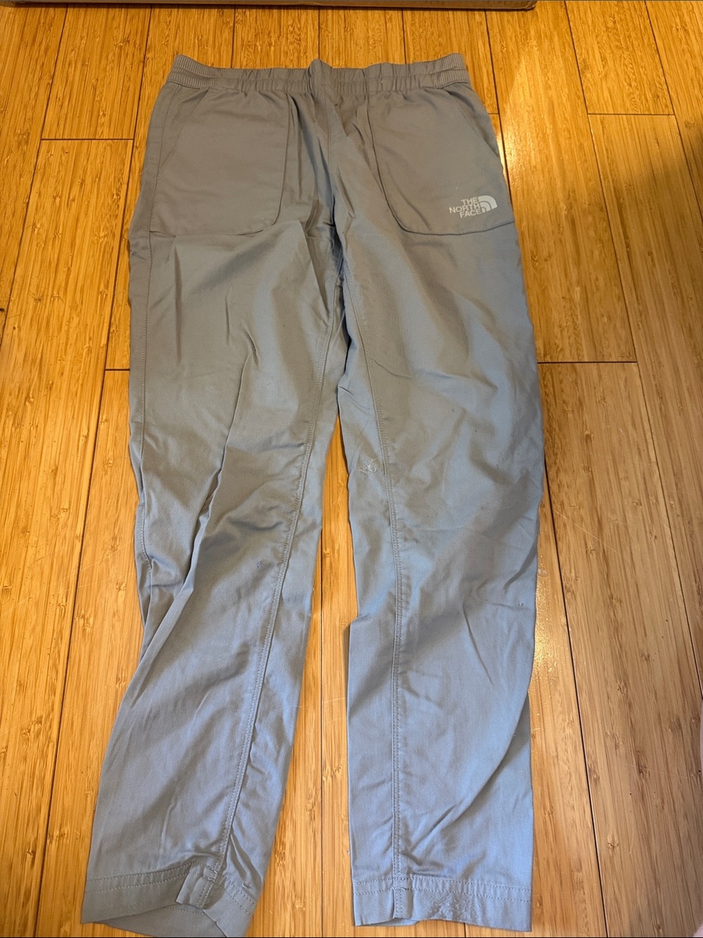 The North Face Light Gray Kids Casual Joggers
